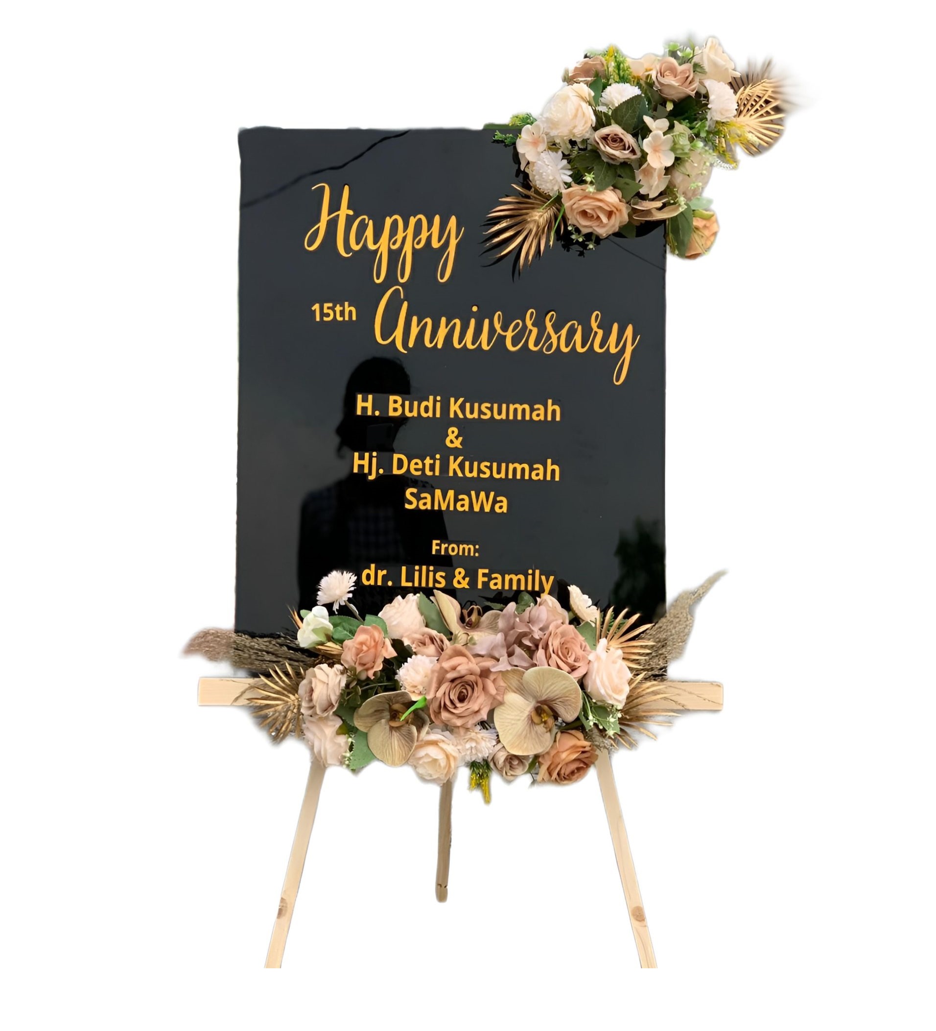 Papan Bunga Akrilik Melawi